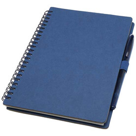Slate A5 wiederverwendbares Hardcover Notizbuch und Stiftset (schwarze Mine), navy bedrucken, Art.-Nr. 10798655