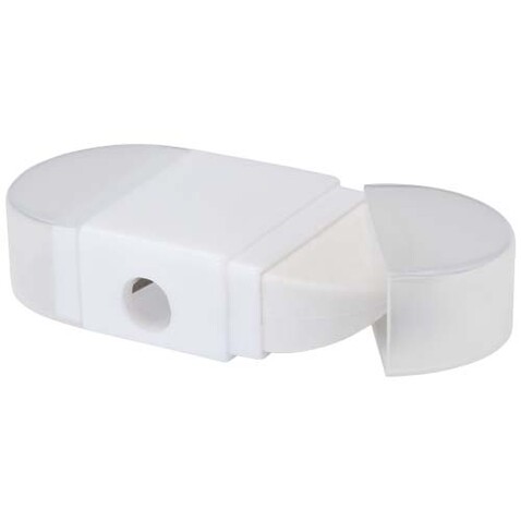 Velvi Anspitzer mit Radiergummi, weiss bedrucken, Art.-Nr. 10798701
