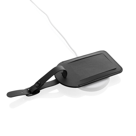 Globetrack RCS rPolyester Anhänger mit weltweiter Ortung schwarz bedrucken, Art.-Nr. P301.5501