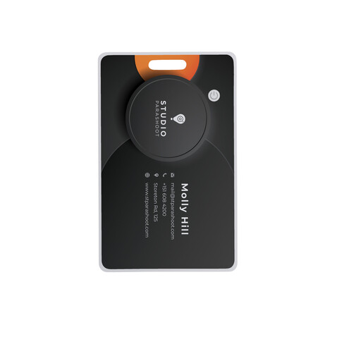 Findit RCS rABS wiederaufladbare Ultra-Thin Tracker-Karte weiß bedrucken, Art.-Nr. P301.5803