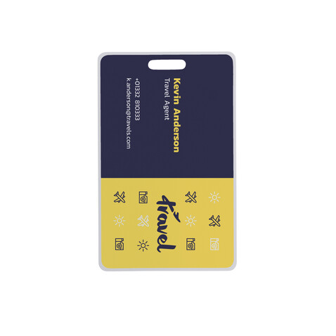 Findit RCS rABS wiederaufladbare Ultra-Thin Tracker-Karte weiß bedrucken, Art.-Nr. P301.5803