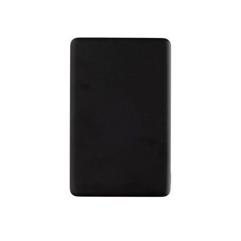 Orion 5.000mAh 5W magnetische Powerbank aus RCS rec. Alu schwarz bedrucken, Art.-Nr. P322.6001