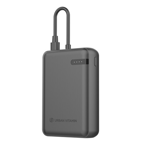 Urban Vitamin Fullerton RCS rec. 10.000 20W PD Powerbank schwarz bedrucken, Art.-Nr. P322.8701