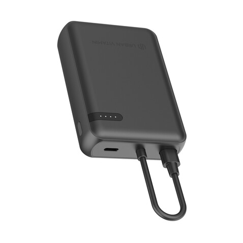 Urban Vitamin Fullerton RCS rec. 10.000 20W PD Powerbank schwarz bedrucken, Art.-Nr. P322.8701