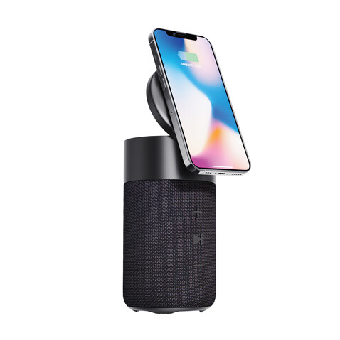 Urban Vitamin Anaheim RCS recycelter 10W Speaker,15W Charger schwarz bedrucken, Art.-Nr. P331.5801