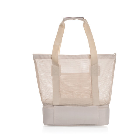 Iqlo Aware™ RPET 2-in-1 Kühltasche beige bedrucken, Art.-Nr. P422.4919