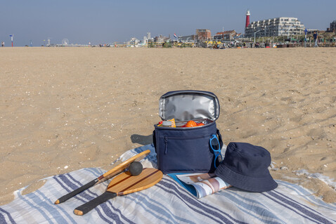 Sonny Aware™ RPET Kühltasche, navy navy blau bedrucken, Art.-Nr. P422.5325