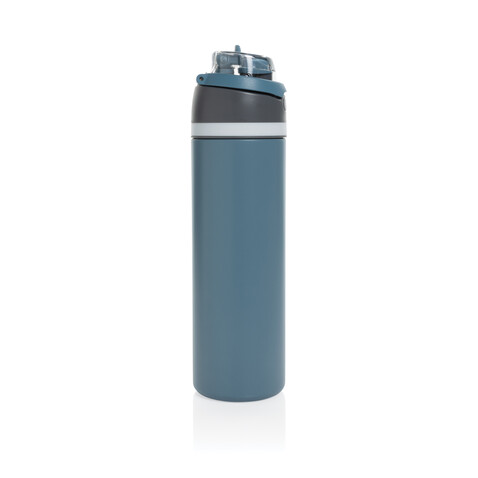 Omni Sip verschließbare Flasche aus RCS-reSteel, 720ml blau bedrucken, Art.-Nr. P437.0805