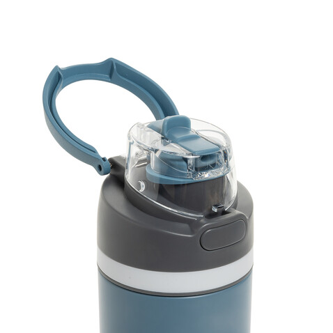 Omni Sip verschließbare Flasche aus RCS-reSteel, 720ml blau bedrucken, Art.-Nr. P437.0805
