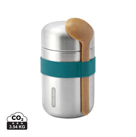 Black+Blum Food Flask 400ml turkis bedrucken, Art.-Nr. P439.0533