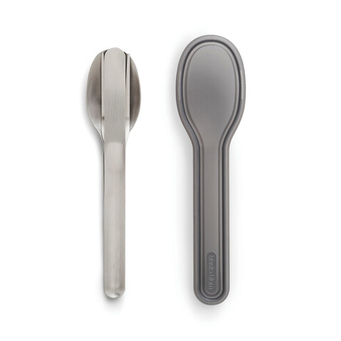 Black+Blum Besteck-Set silber bedrucken, Art.-Nr. P439.0702