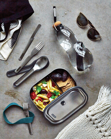 Black+Blum Besteck-Set silber bedrucken, Art.-Nr. P439.0702