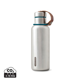 Black+Blum isolierte Wasserflasche klein, 500ml turkis bedrucken, Art.-Nr. P439.1033
