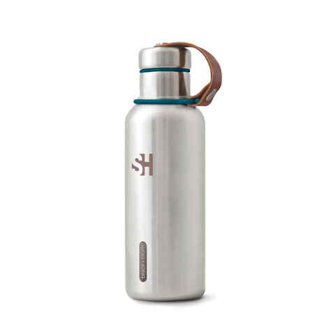 Black+Blum isolierte Wasserflasche klein, 500ml turkis bedrucken, Art.-Nr. P439.1033