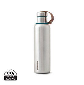 Black+Blum isolierte Wasserflasche groß, 750ml turkis bedrucken, Art.-Nr. P439.1133