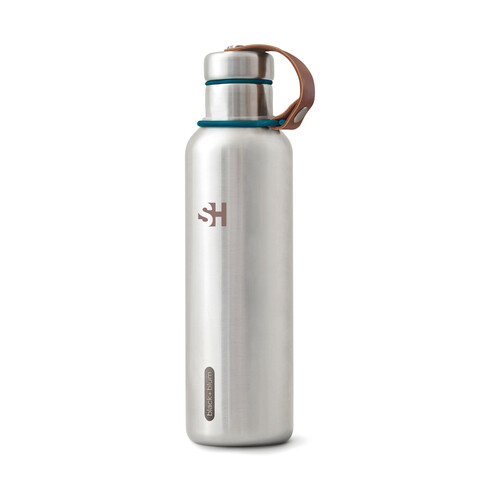 Black+Blum isolierte Wasserflasche groß, 750ml turkis bedrucken, Art.-Nr. P439.1133