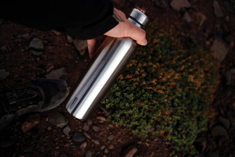 Black+Blum isolierte Wasserflasche groß, 750ml turkis bedrucken, Art.-Nr. P439.1133