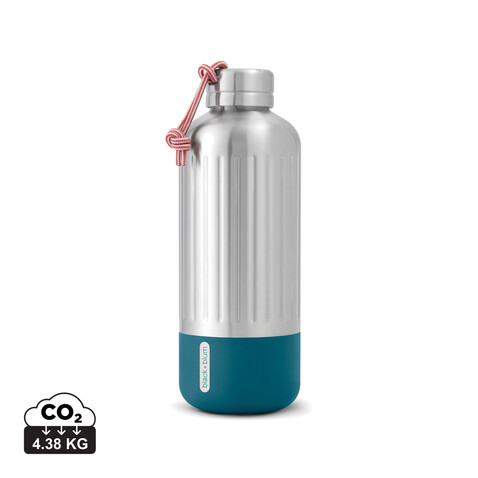 Black+Blum Explorer isolierte Wasserflasche groß, 850ml turkis bedrucken, Art.-Nr. P439.1333