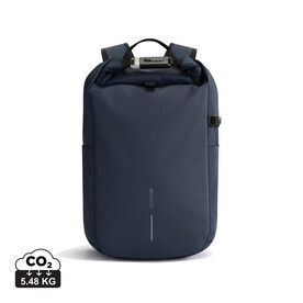 Urban wasserabweisender Anti-Diebstahl Rucksack navy blau, schwarz bedrucken, Art.-Nr. P706.2825 Urban wasserabweisender Anti-Diebstahl Rucksack navy blau, schwarz bedrucken, Art.-Nr. P706.2825