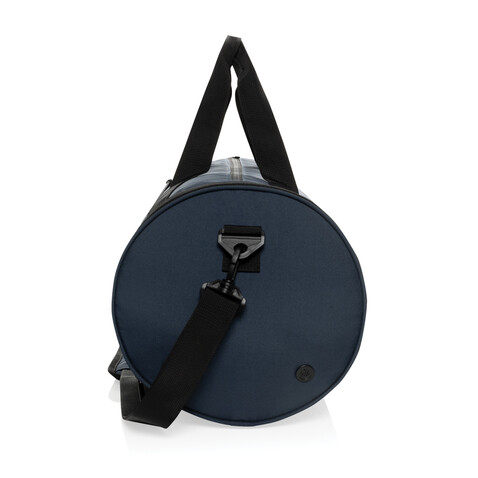 Aware™ RPET True Sporttasche navy blau bedrucken, Art.-Nr. P707.2525