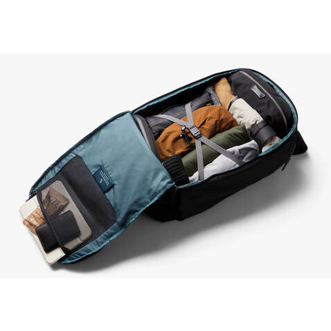 Bellroy Transit Rucksack schwarz bedrucken, Art.-Nr. P763.3201