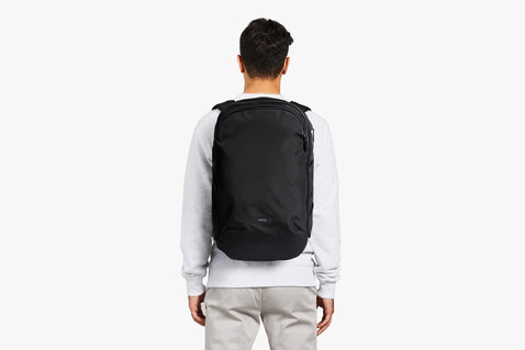 Bellroy Transit Rucksack schwarz bedrucken, Art.-Nr. P763.3201