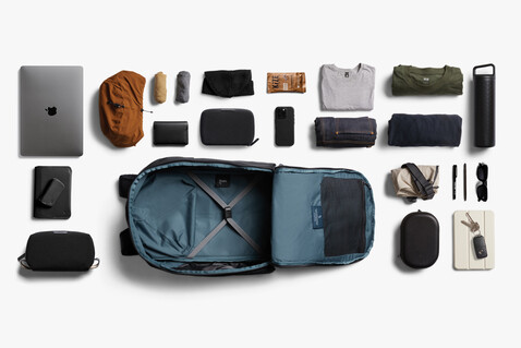 Bellroy Transit Rucksack schwarz bedrucken, Art.-Nr. P763.3201