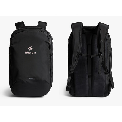 Bellroy Transit Rucksack schwarz bedrucken, Art.-Nr. P763.3201