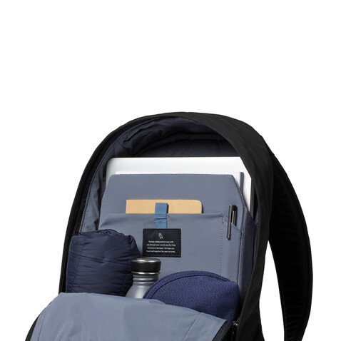 Bellroy Classic Rucksack schwarz bedrucken, Art.-Nr. P763.3301
