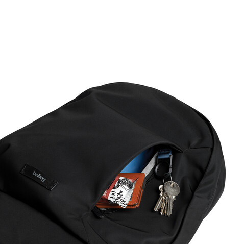 Bellroy Classic Rucksack schwarz bedrucken, Art.-Nr. P763.3301