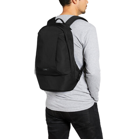 Bellroy Classic Rucksack schwarz bedrucken, Art.-Nr. P763.3301