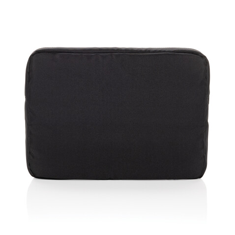 Swiss Peak Aware™ RPET Essential 15.6&quot; Laptop Sleeve schwarz bedrucken, Art.-Nr. P788.1601