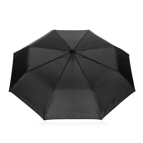 Swiss Peak Vito Aware™ RPET 21&quot; Schirm mit auto open/close schwarz bedrucken, Art.-Nr. P850.7301