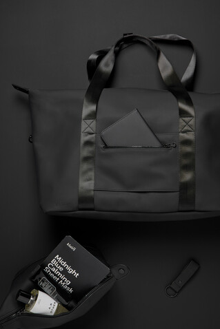 VINGA Baltimore RCS 24h Wochenendtasche schwarz bedrucken, Art.-Nr. V7070301