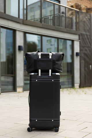 VINGA Baltimore RCS 24h Wochenendtasche schwarz bedrucken, Art.-Nr. V7070301