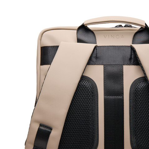 VINGA Baltimore RCS Abenteuer-Rucksack greige bedrucken, Art.-Nr. V7750119 VINGA Baltimore RCS Abenteuer-Rucksack greige bedrucken, Art.-Nr. V7750119