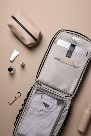 VINGA Baltimore RCS Abenteuer-Rucksack greige bedrucken, Art.-Nr. V7750119 VINGA Baltimore RCS Abenteuer-Rucksack greige bedrucken, Art.-Nr. V7750119