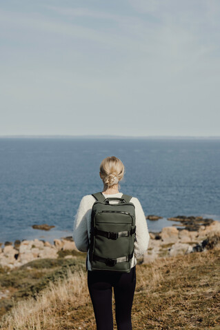 VINGA Baltimore RCS Abenteuer-Rucksack grün bedrucken, Art.-Nr. V7750107 VINGA Baltimore RCS Abenteuer-Rucksack grün bedrucken, Art.-Nr. V7750107