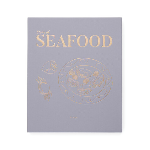 VINGA &quot;Story of Seafood&quot; grau bedrucken, Art.-Nr. V2613518
