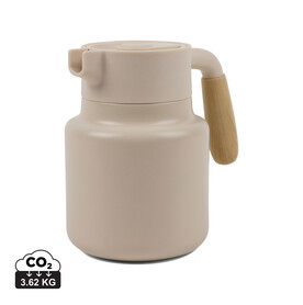 VINGA Arbe RCS Isolierkanne 1200ml beige bedrucken, Art.-Nr. V4290013