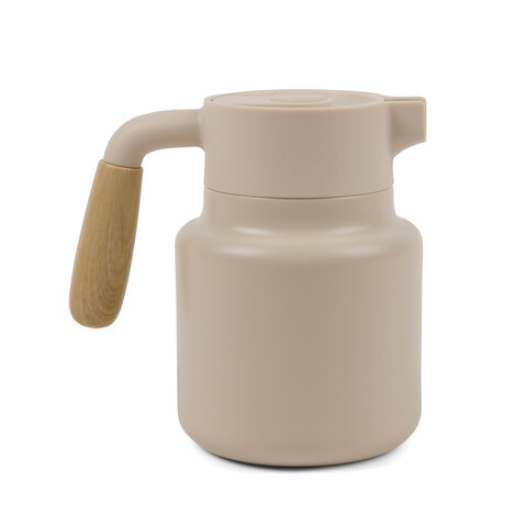 VINGA Arbe RCS Isolierkanne 1200ml beige bedrucken, Art.-Nr. V4290013