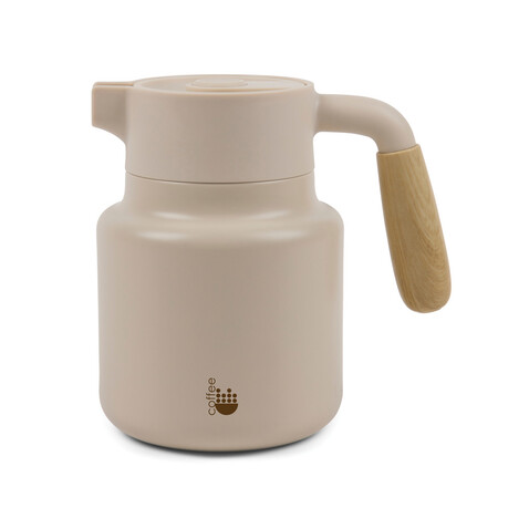 VINGA Arbe RCS Isolierkanne 1200ml beige bedrucken, Art.-Nr. V4290013