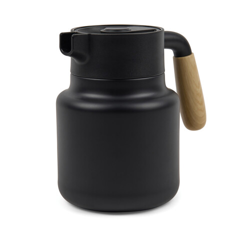 VINGA Arbe RCS Isolierkanne 1200ml schwarz, schwarz bedrucken, Art.-Nr. V4290001