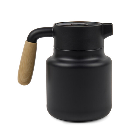 VINGA Arbe RCS Isolierkanne 1200ml schwarz, schwarz bedrucken, Art.-Nr. V4290001