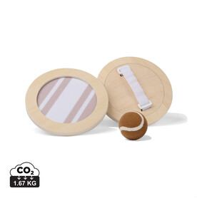 VINGA &amp;quot;Catch me if you can&amp;quot; Spiel braun bedrucken, Art.-Nr. V4532109