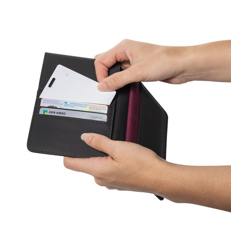 Findit RCS rABS wiederaufladbare Ultra-Thin Tracker-Karte weiß bedrucken, Art.-Nr. P301.5803