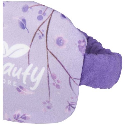 Luna Sublimation Augenmaske mit Lavendelfüllung, weiss bedrucken, Art.-Nr. 1PL06601