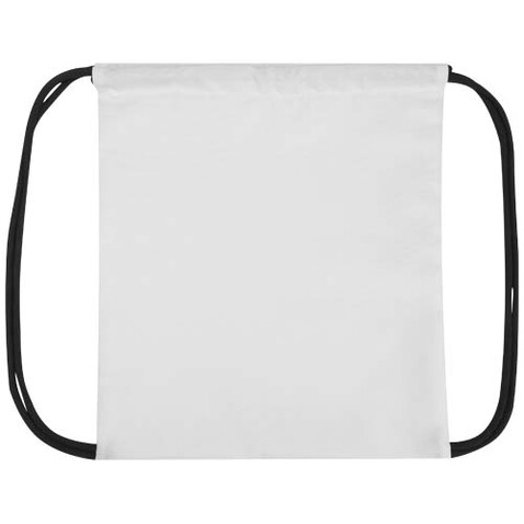 Clif RPET Sublimation Sportbeutel, weiss, weiss bedrucken, Art.-Nr. 1PL07301