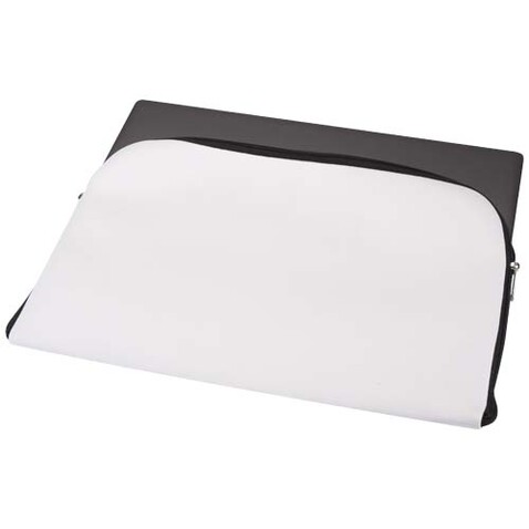 Mari 15&quot;-16&quot; Laptophülle Sublimation, weiss, weiss bedrucken, Art.-Nr. 1PL07601