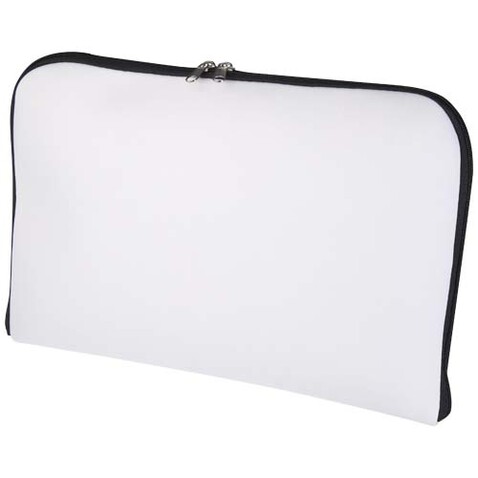 Mari 15&quot;-16&quot; Laptophülle Sublimation, weiss, weiss bedrucken, Art.-Nr. 1PL07601